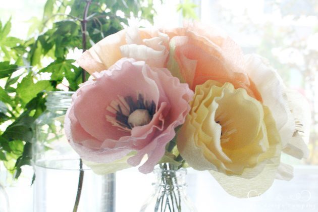 crepe-paper-poppy-bouquet