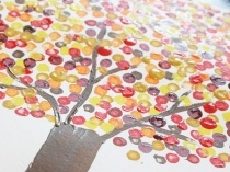 autumn dot trees