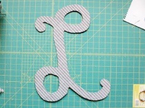 fabric monogram