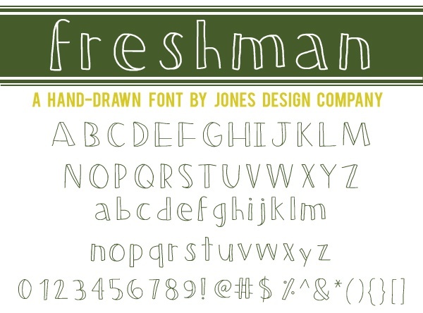 freshman-font