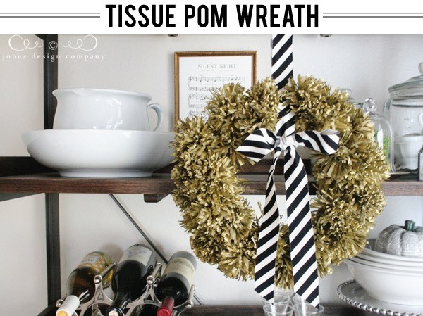 tissue-pom-wreath-tutorial