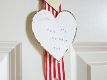 valentine love banner