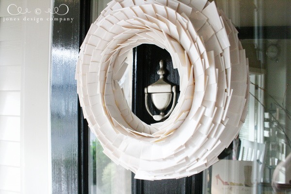 white-duct-tape-pleated-wreath